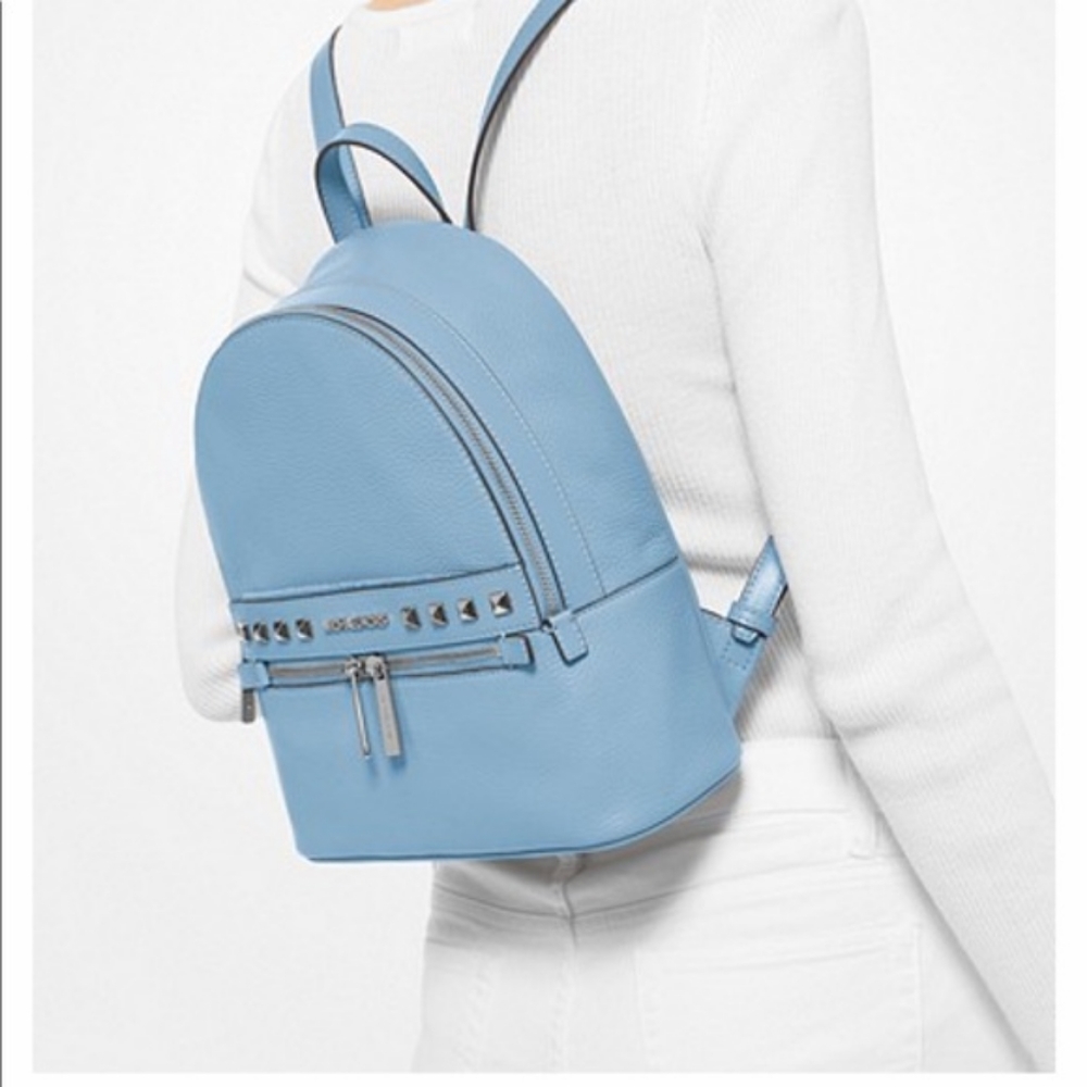 Michael Kors Baby Blue Backpack